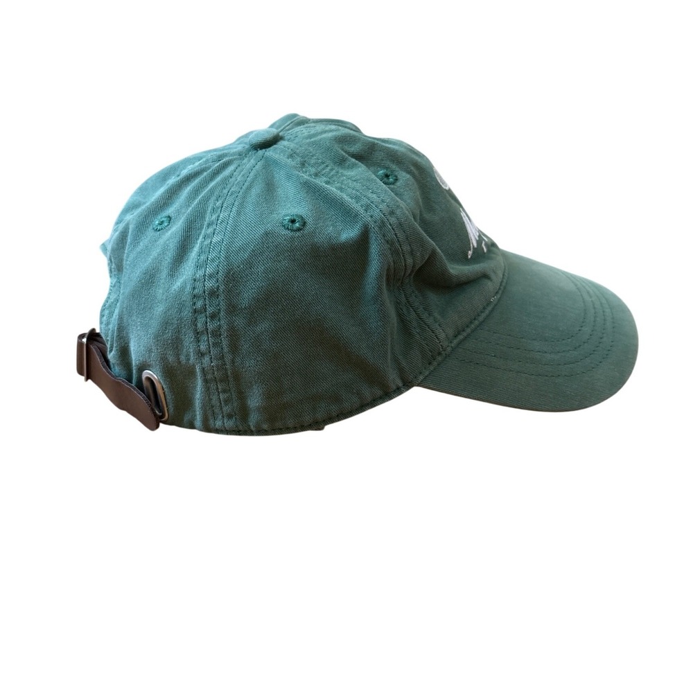 Abercrombie & Fitch Baseball Cap Women Green Manhattan Tennis Hat SIZE OS - Picture 3 of 5